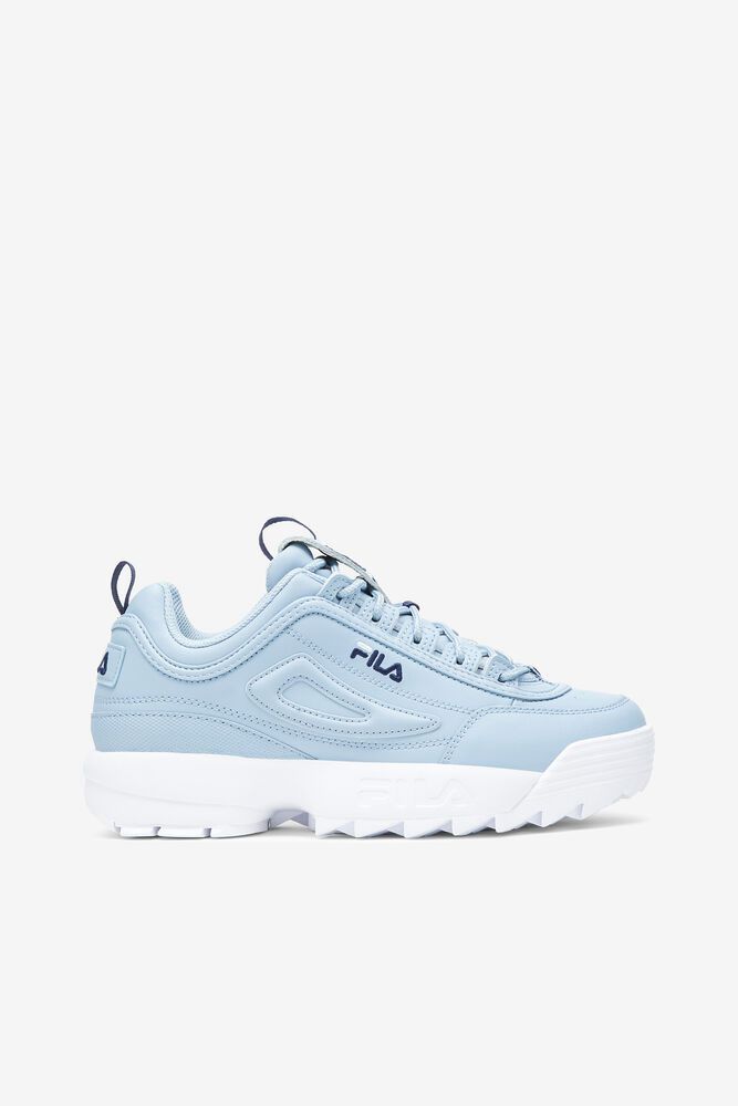 Fila Sneakers Womens Blue - Disruptor 2 Premium - Philippines 0651482-FH